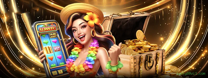 Imagem promocional do cassino online da lucky88vi1.com mostrando jogos ao vivo